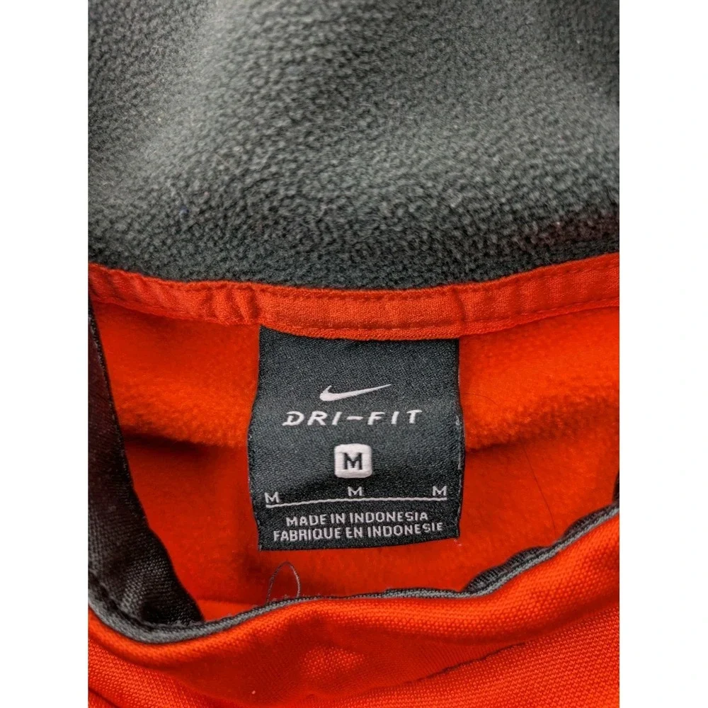 Nike Dri Fit Oregon State Beavers Boys M‎ Pullover Hoodie NCAA Orange & Black